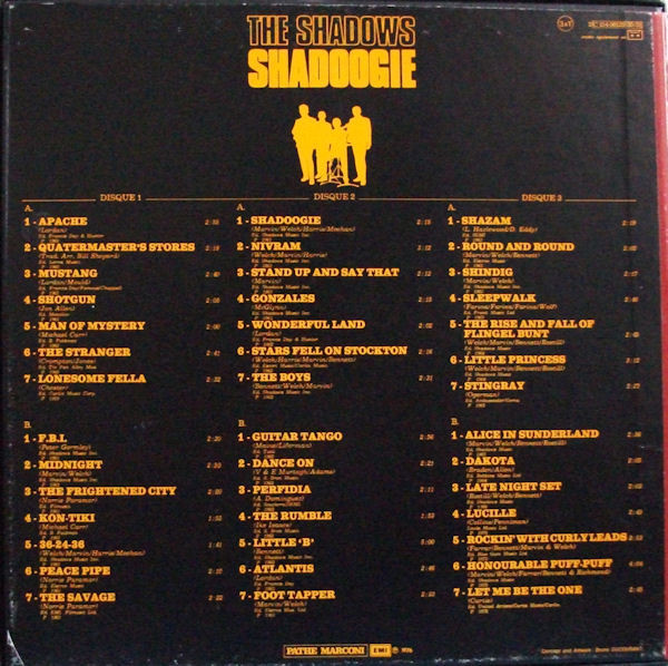 Shadows, The – Shadoogie 3xLP BOX - Afbeelding 2