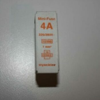 Vynckier penzekering 4A 220/380V-0