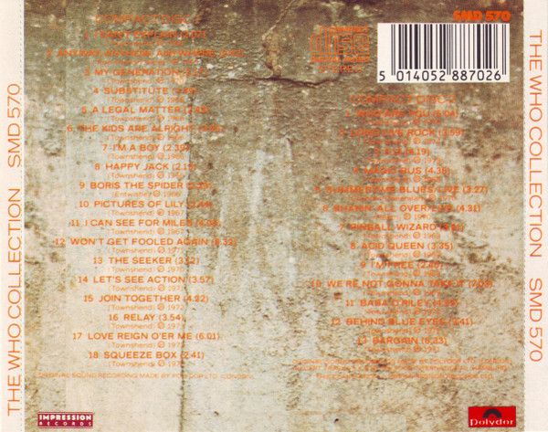 Who, The – Collection 2xCD - Afbeelding 2