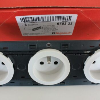 Legrand Céliane wit 3x stopcontact 2P+A 607323-0