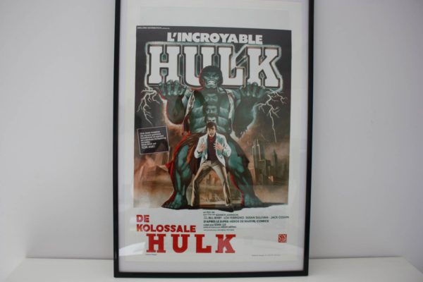 Filmposter "De kolossale Hulk" van Kenneth Johnson uit 1978 55cmx37cm-0