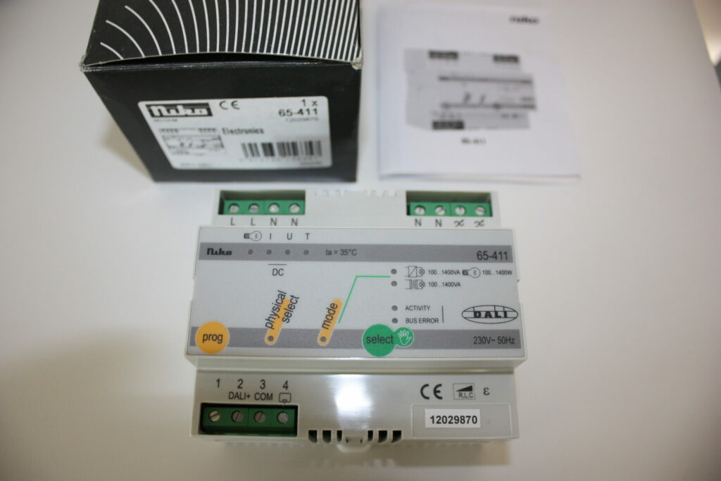 Niko dimmer 1400VA (6A) Dali 65-411