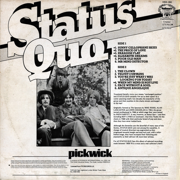 Status Quo – Status Quo - Afbeelding 2
