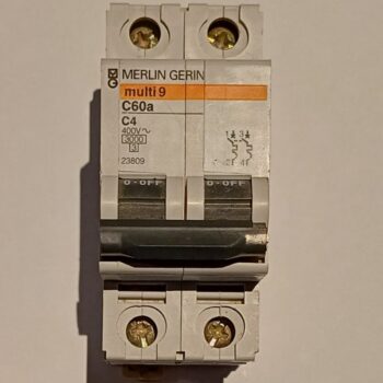 Merlin Gerin automaat/zekering 2P 230V 4A 23809