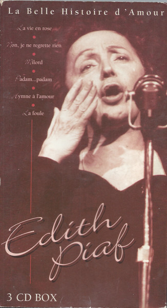 Edith Piaf – La Belle Histoire D'Amour 3xCD BOX
