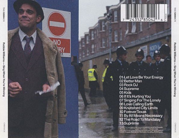 Robbie Williams – Sing When You're Winning - Afbeelding 2