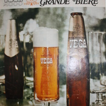 Reclame Vega jaren 50/60 34x26cm