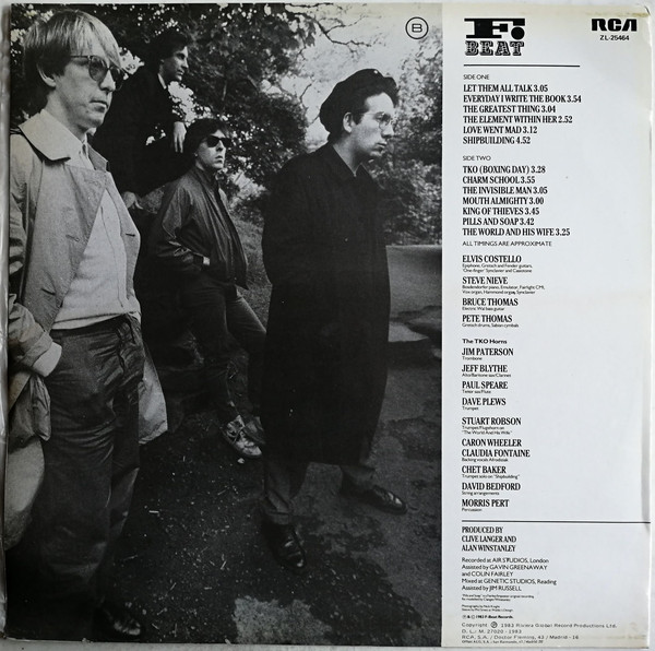 Elvis Costello And The Attractions – Punch The Clock - Afbeelding 2
