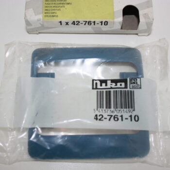Niko PR20 Soft Blauw afdekplaat enkelvoudig 42-761-10