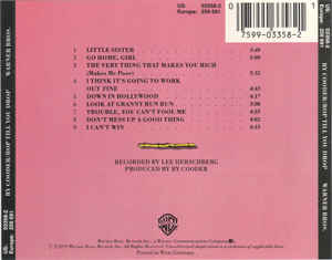 Ry Cooder – Bop Till You Drop - Afbeelding 2