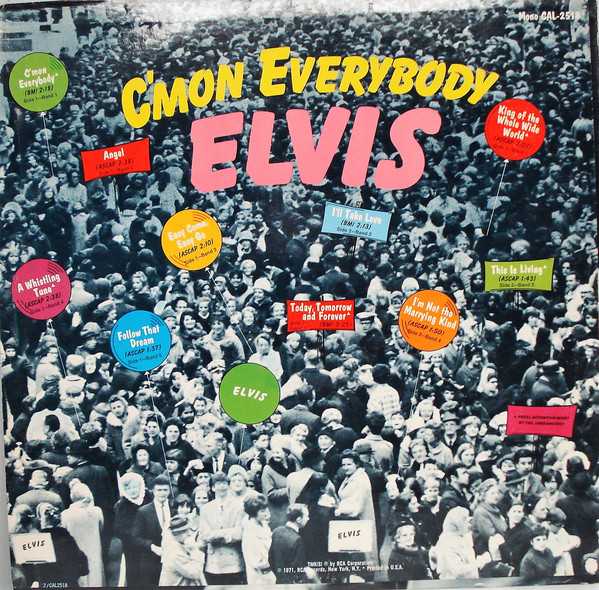 Elvis Presley – C'mon Everybody - Afbeelding 2