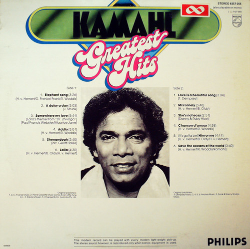 Kamahl – Greatest Hits - Afbeelding 2