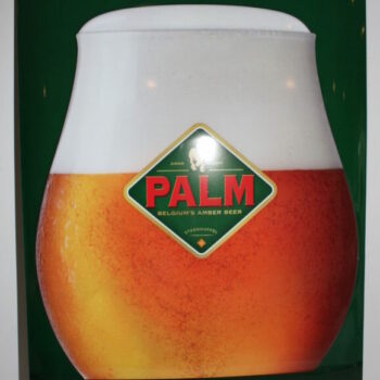Reclamebord Palm metaal 39cmx26cm