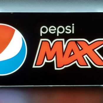 Reclameverlichting LED Pepsi Max 70x30x1cm 230V NIEUW