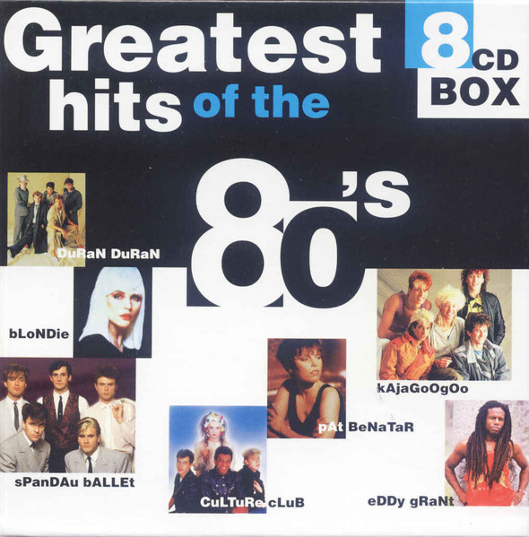 Various – Greatest Hits Of The 80's BOX 8xCD