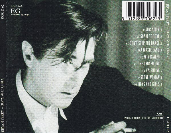 Bryan Ferry – Boys And Girls - Afbeelding 2