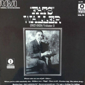 Fats Waller ‎– (1927-1929) Volume 3