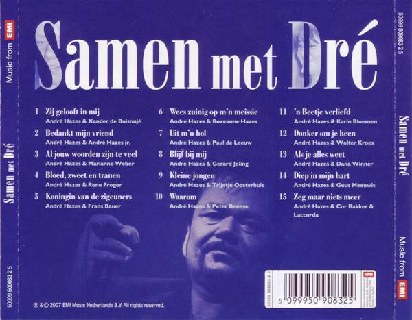 André Hazes – Samen Met Dré - Afbeelding 2