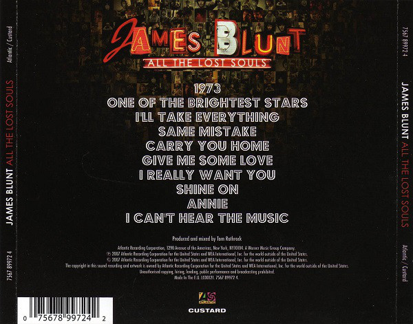 James Blunt – All The Lost Souls - Afbeelding 2