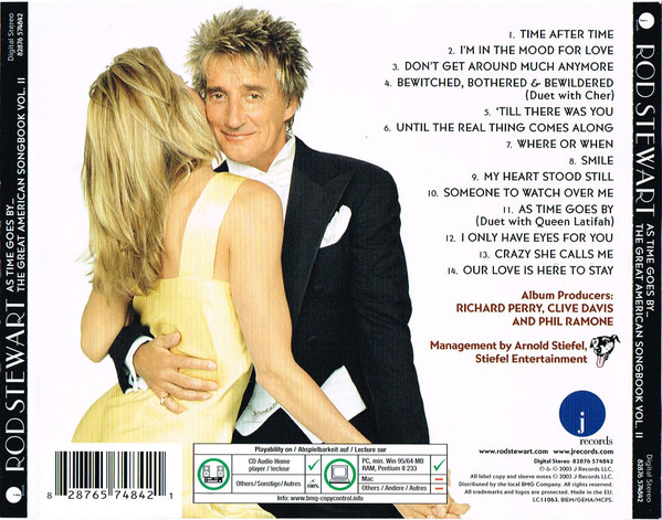 Rod Stewart – As Time Goes By... The Great American Songbook Vol. II - Afbeelding 2