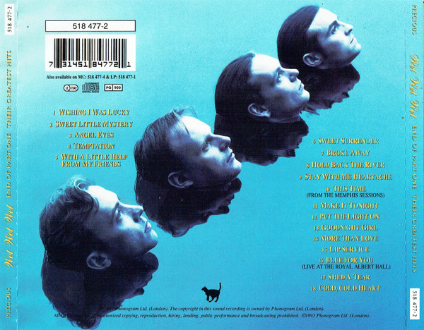 Wet Wet Wet – End Of Part One (Their Greatest Hits) - Afbeelding 2