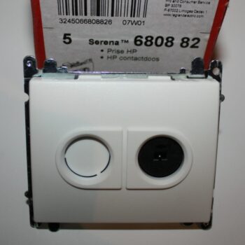 Legrand Serena wit contactdoos luidspreker 1x 680882