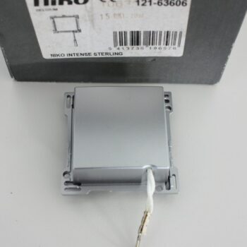 Niko Intense Sterling centraal plaatje trekschakelaar 121-63606