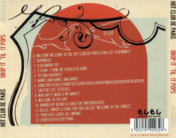 Hot Club De Paris – Drop It 'Til It Pops - Afbeelding 2