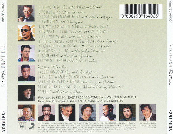 Barbra Streisand – Partners - Afbeelding 2