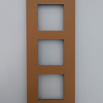 Niko Pure Natural Ochre afdekplaat drievoudig verticaal 153-76300