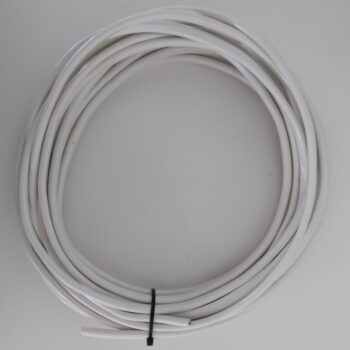 Kabel 2x1.5² vast wit 10m