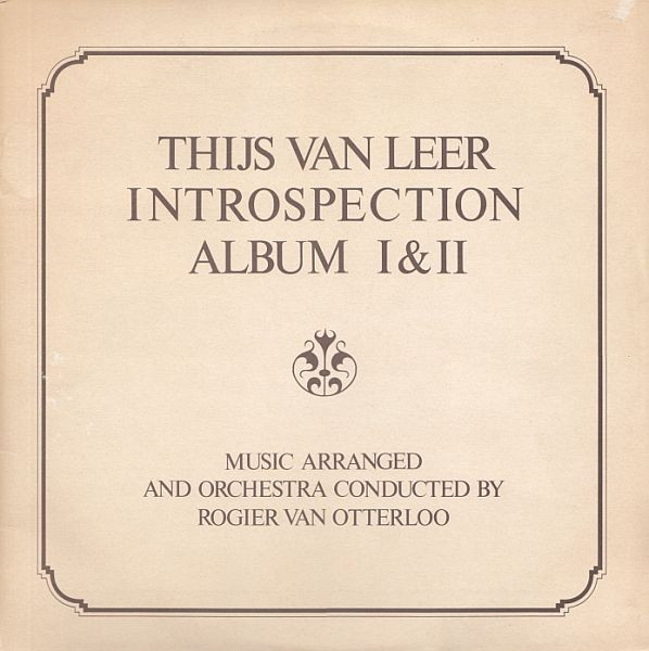 Thijs van Leer – Introspection Album I & II 2xLP