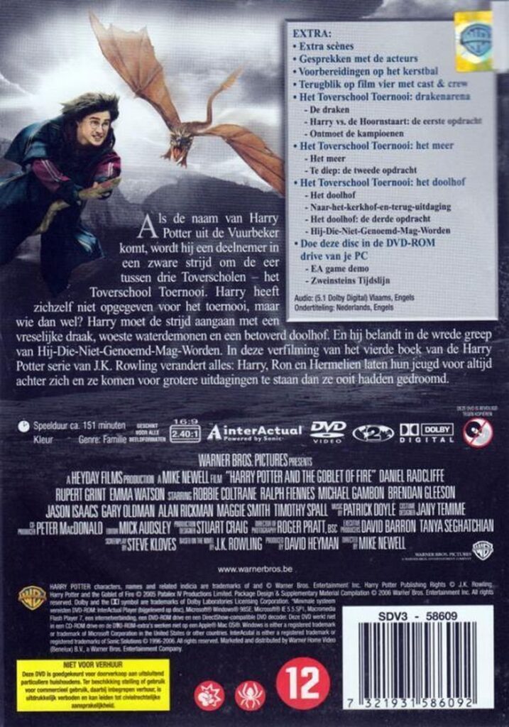 Harry Potter En De Vuurbeker 2xDVD - Afbeelding 2