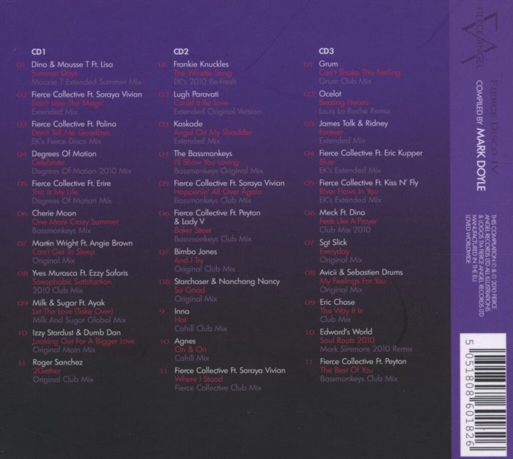 Various – Fierce Disco IV 3xCD - Afbeelding 2