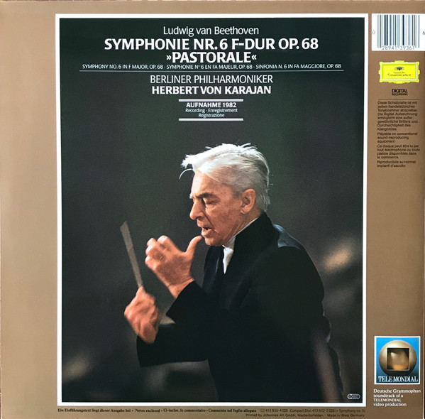 Beethoven / Karajan, Berliner Philharmoniker – Symphonie No.6 »Pastorale« - Afbeelding 2