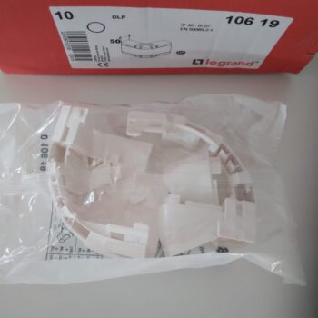 Legrand DLP wit hoek buiten variabel (60-120°) 105x50mm 10619