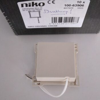 Niko Original Cream toets trekdrukknop 100-63906