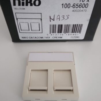 Niko Original Cream Centraal plaatje data RJ 2x 100-65600