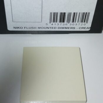 Niko Original Cream toets schakelaar elektronisch / drukknop 100-31002