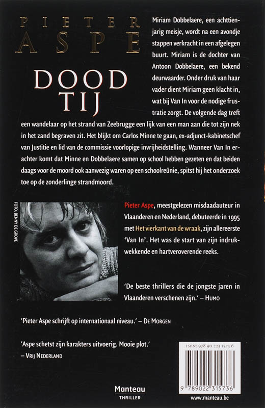 Pieter Aspe - Dood Tij - Afbeelding 2