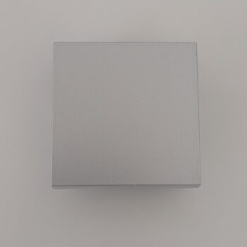 Niko Intense Sterling centraal blindplaat voor inbouwplaat 45x45 121-76901 gebruikt