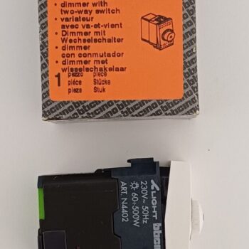 Bticino Light Wit dimmer 60-500W 1 module N4402
