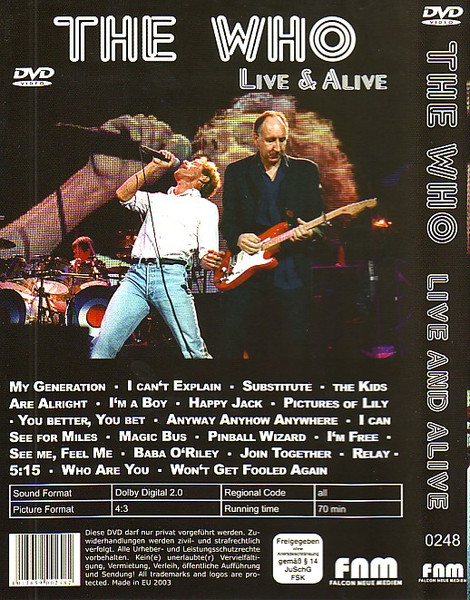 Who,The – Live & Alive - Afbeelding 2