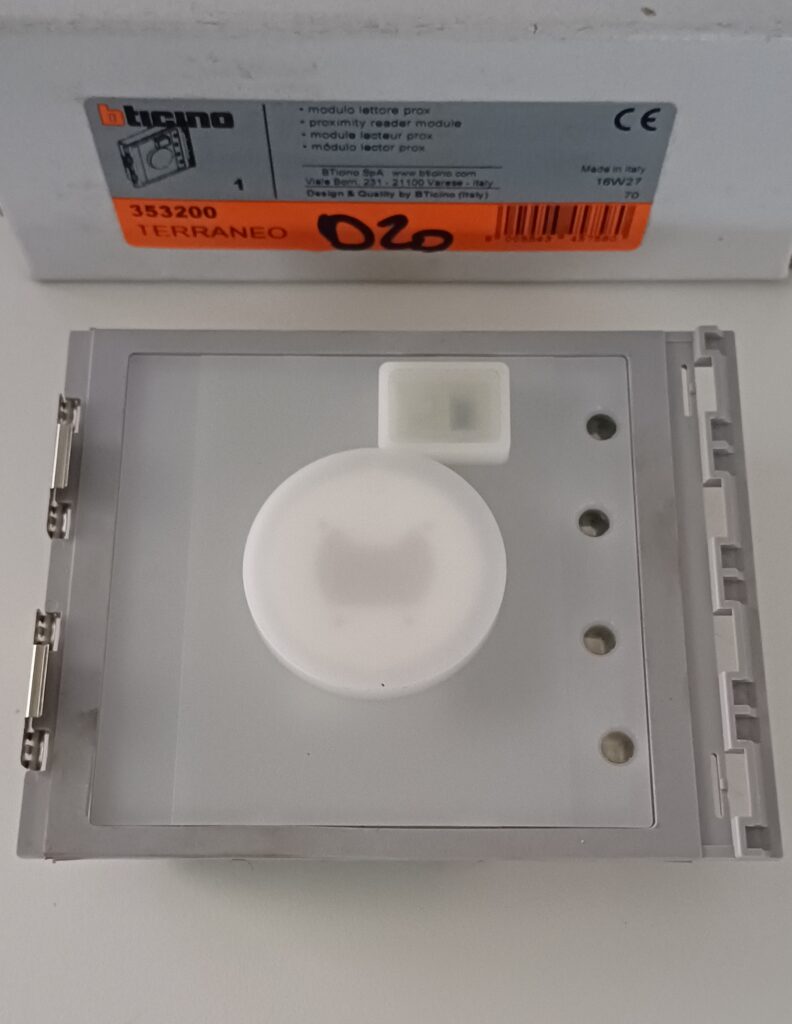 Bticino Terraneo RFID-badgelezermodule 353200