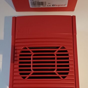 Signaalgever auditief rood 90dB 12V-48V Legrand 415 06