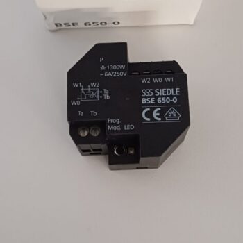Siedle bus-schakeleenheid 1300W 6A 250V BSE 650-0
