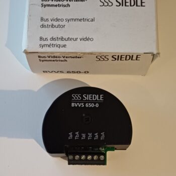 Siedle bus-videoverdeler symmetrisch BVVS 650-0