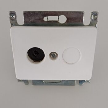 Niko Inter95 wit luidspreker aansluiting 1x 12598