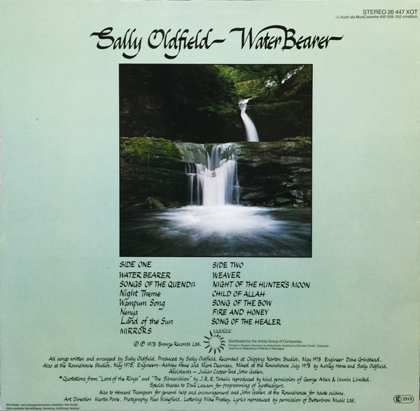 Sally Oldfield – Water Bearer - Afbeelding 2