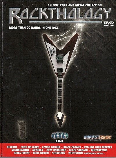 Various – Rockthology 1 4xDVD